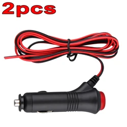 1/2Pcs Car Cigarette Lighter Socket Splitter Plug Connector Power Adapter on Off Switch Universal Charger Power Adapter 12V 24V