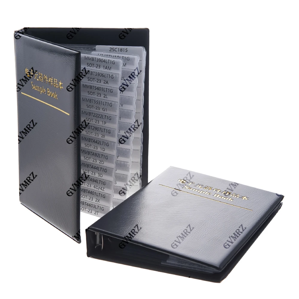 SMD BC847 MMBT2222 Transistor triode Kit SOT23 ibuw Commonly Assorted Sample Book Chip Triode Book SOT23 S9012 TL431 Component