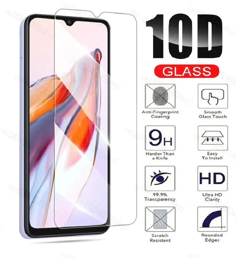 Tempered Glass For Xiaomi Redmi 12 12C 11 11A 10A 10C 11 10 Prime Screen Protector On Redmi12 Protective Glass Film