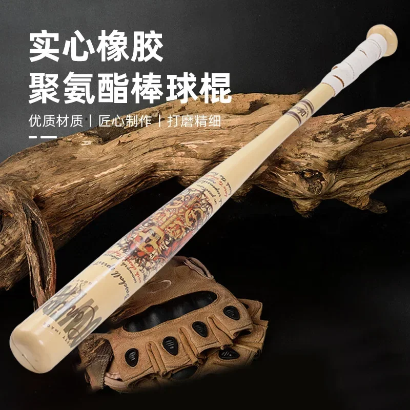 PU Baseball Bat Thickened PU Suicide Squad Creative Baseball Bat Wholesale Thickened Solid Polyurethane Baseball Bat