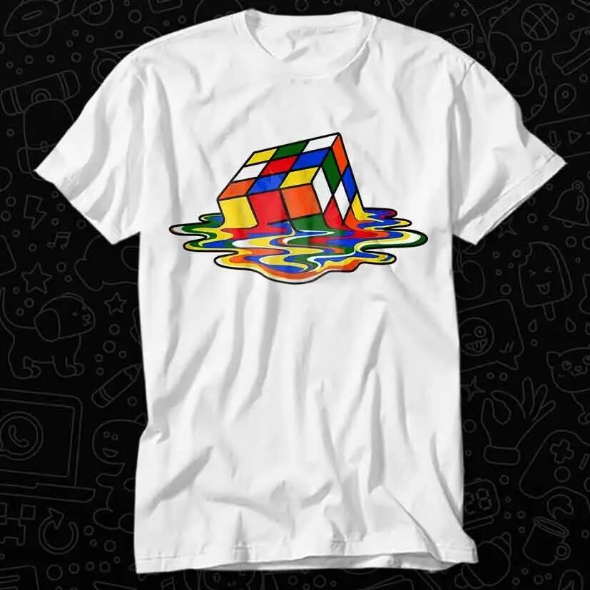 Melted Rubix Cube Spider Tom Movie Action T Shirt 134