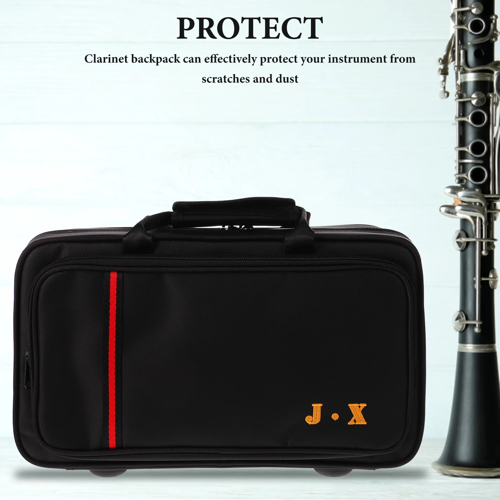 Clarinet Storage Backpack Backpacks for Men Instrument Double Strap Holder Case Man