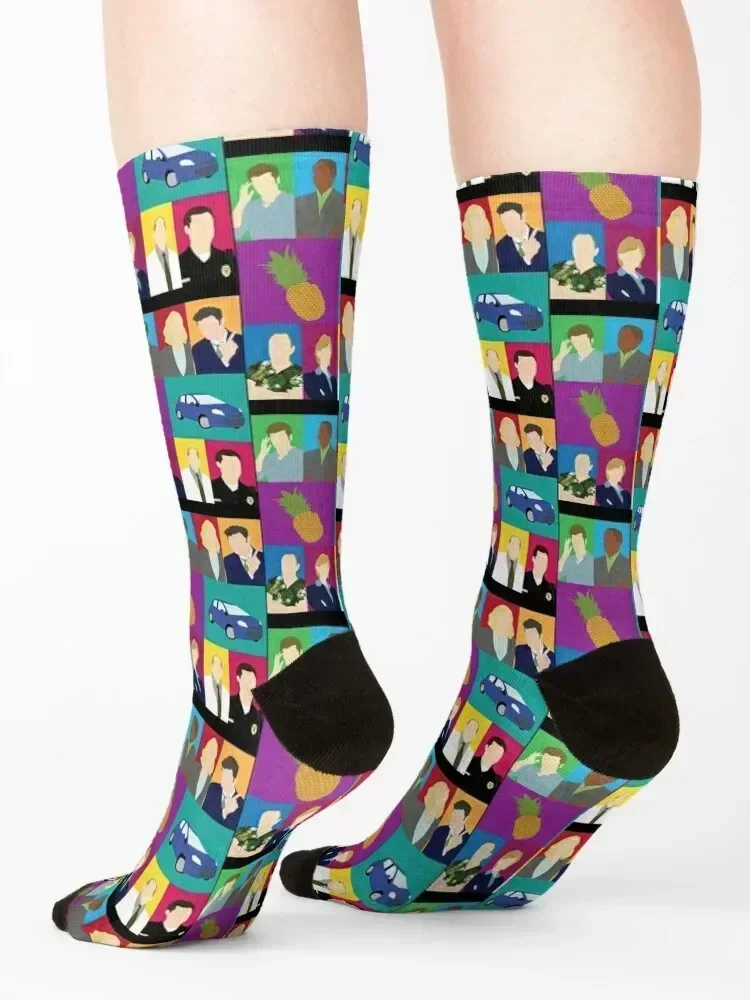 psych Posters and Art Socks loose Lots new in's crazy Designer Man Socks Women's