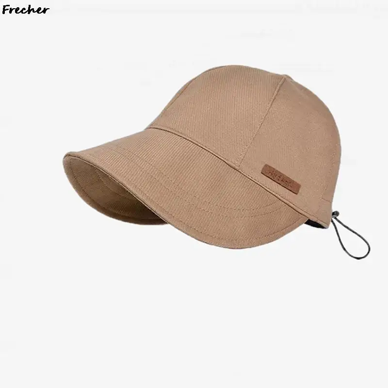 Ladies Tennis Golf Caps Summer Bucket Hat Adjustable Belts Sun Hat UV Protection Drawstring Chapeau Women Beach Visors Cap