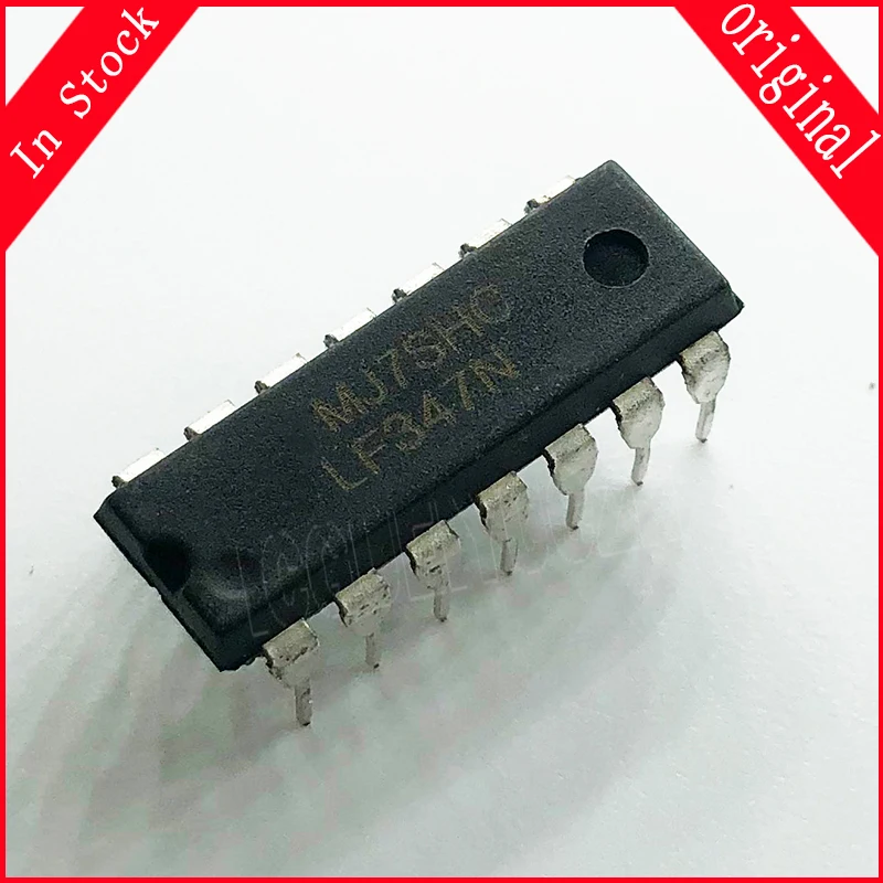 10pcs/lot LF347 LF347N DIP-14 In Stock