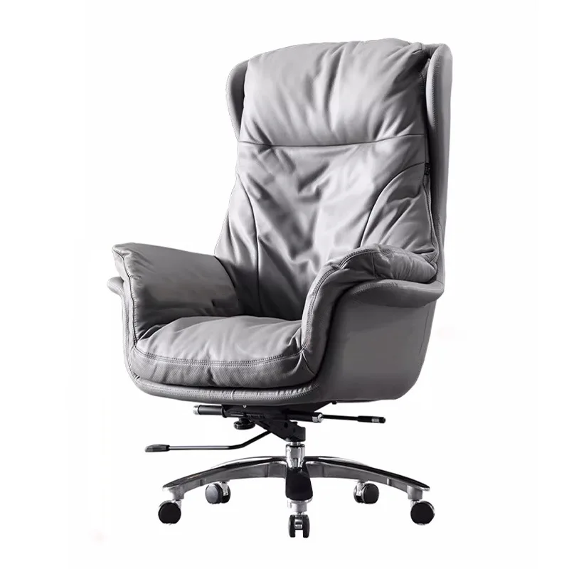 

Leather boss , sedentary computer office chair