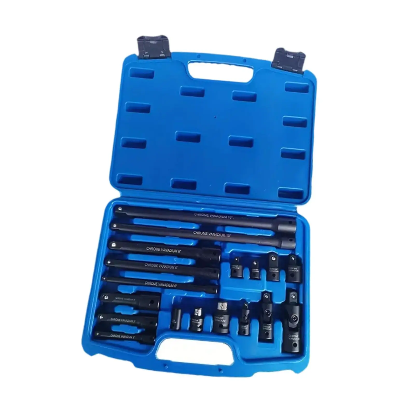 

18Pcs Drive Socket Extension Set Heavy Duty Impact Swivel Socket Adapter Set