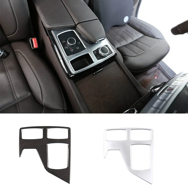 For Mercedes Benz GLE GLS ML GL W166 X166 2013-2019 High-Quality  Car Center MultiMedia Panel Trim Cover Sticker Accessories NEW