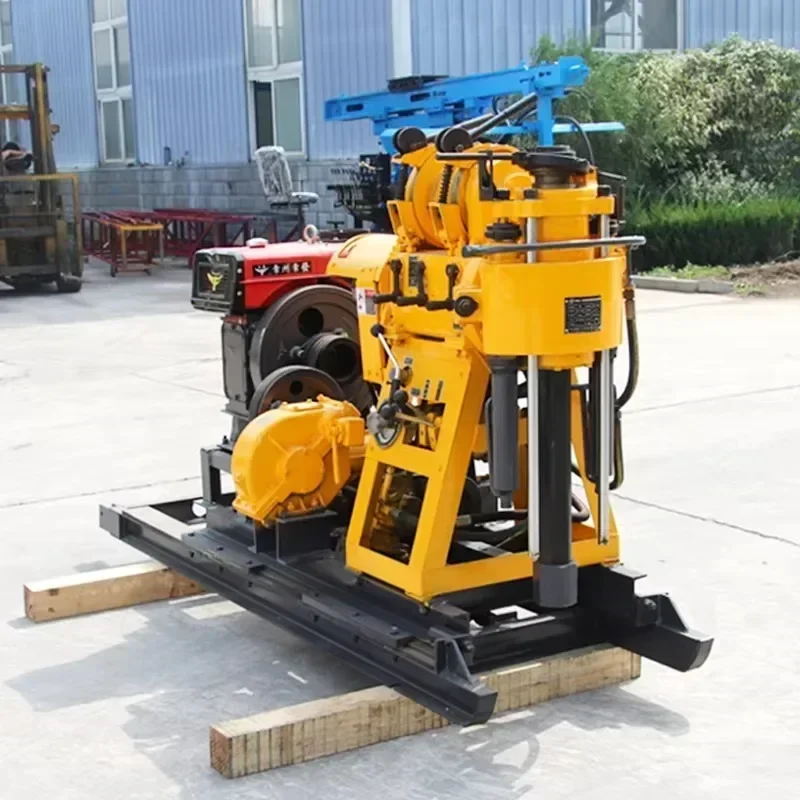 Core Drilling Rig Depth Fully Automatic Hydraulic Water Well Drilling Machines For Core Drill Rig Household Well Equipments