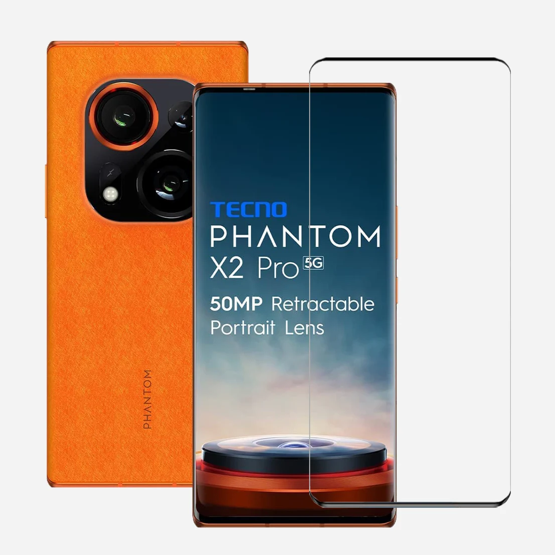 Full Coverage Tempred Glass For Tecno Phantom X2 Pro 3D Protective Films HD Screen Protector for Tecno Phantom X/Phantom X2