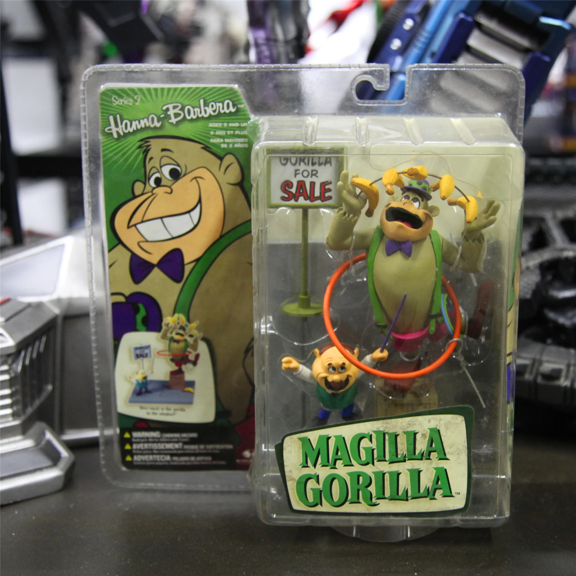 

McFarlane Animation Series Hanna Barbera Gorilla Action Figure - Highly Articulated Collectible Doll for Fans