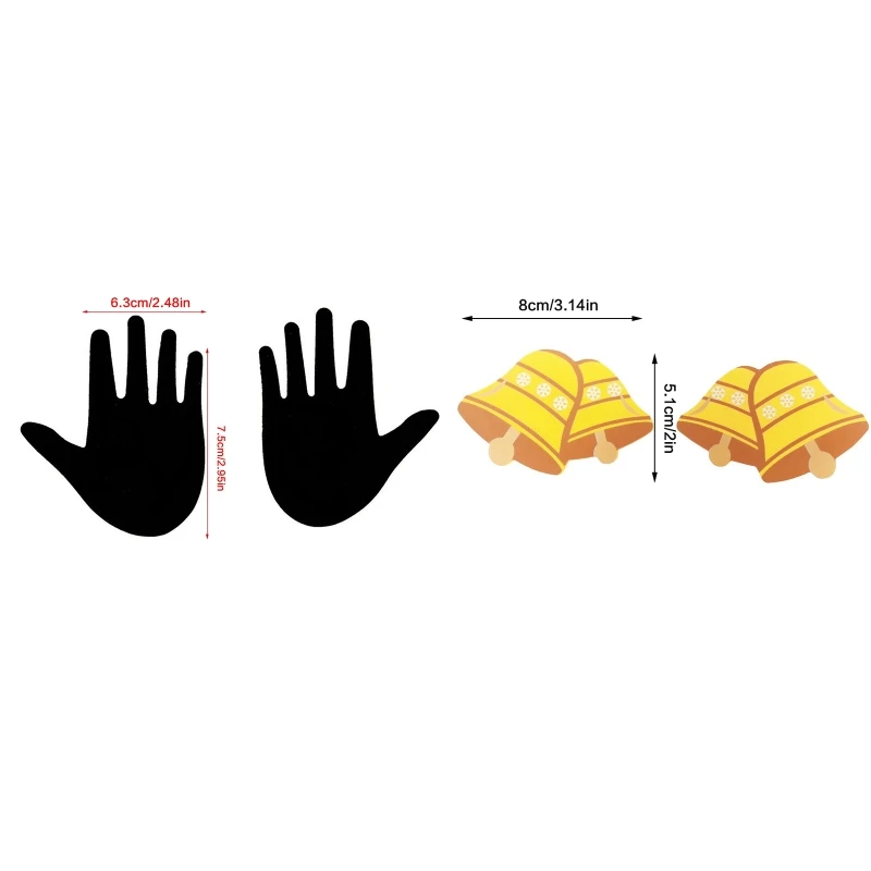 

Hand Shaped Invisible Adhesive Chest Pasties Nipple Stickers Intimate Accessory