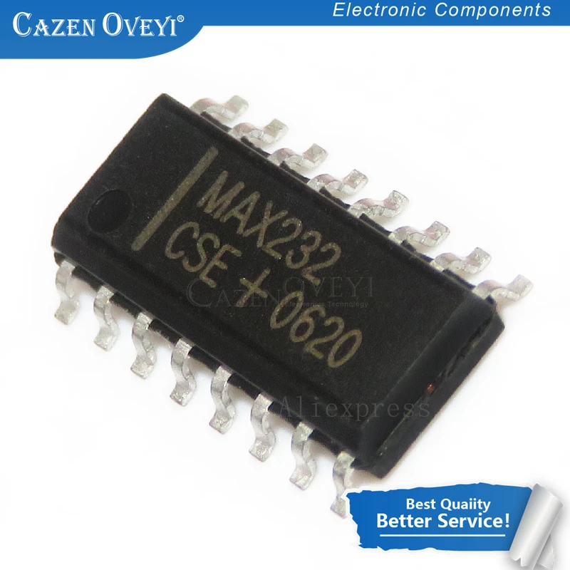 

100pcs/lot MAX232CSE MAX232DR MAX232CSE MAX232 SOP-16 Multichannel RS-232 Drivers/Receivers In Stock