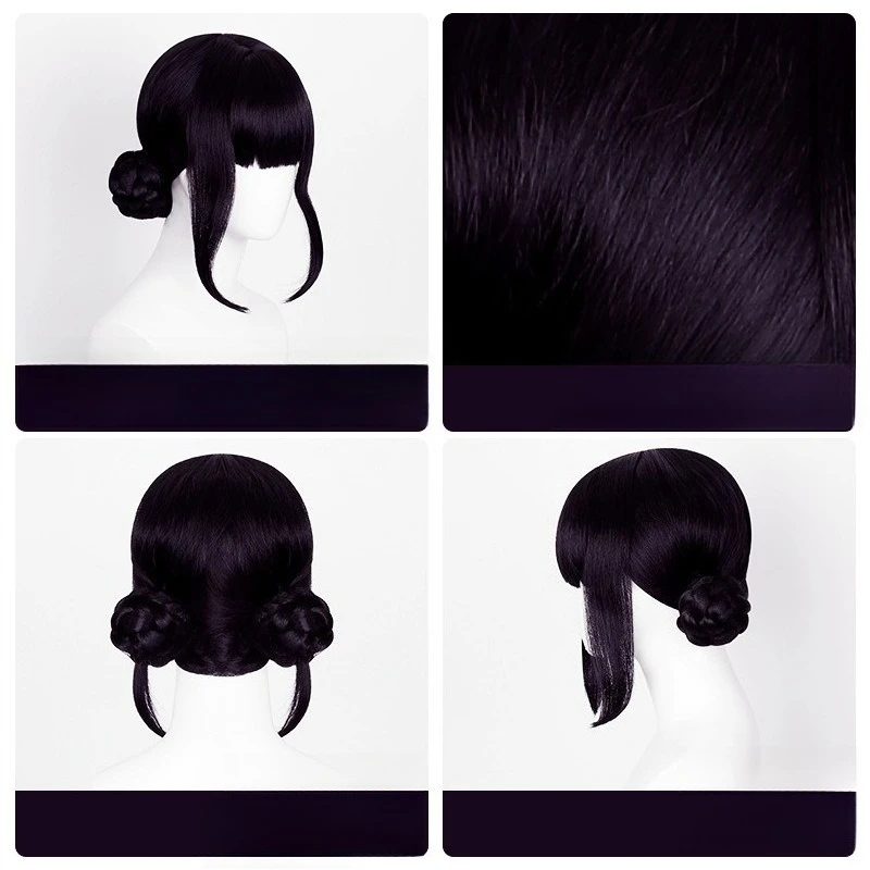 Anime Kpop Demon Hunters Halloween Carnival Party Cosplay Girls Group Rumi Zoey Wig Heat Resistan Synthetic Hairs