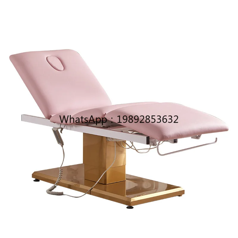LYY Electric Beauty Salon gold Base Massage Medical Beauty Facial Eyelash Tattoo Bed