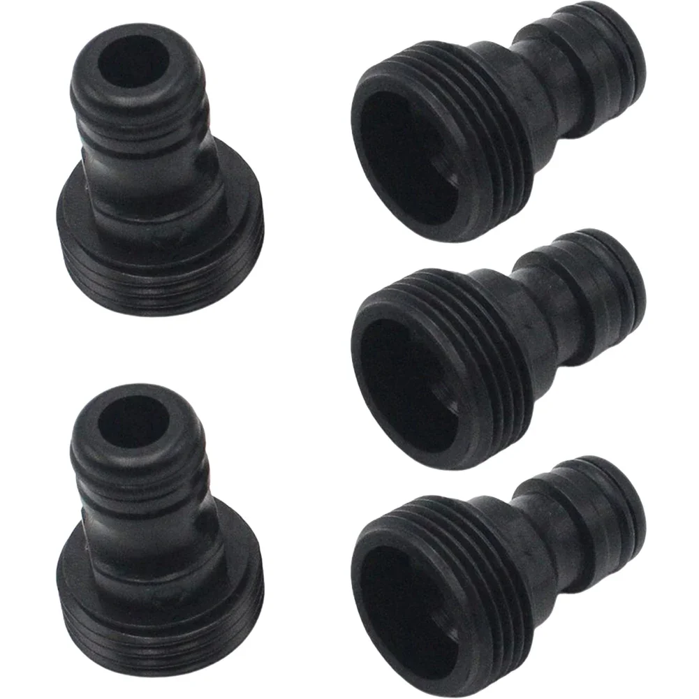 5 Stück 1/2" Leckdichte Gewinde-Schnellkupplung, Kunststoff-Wasserrohr-Armaturenadapter, Gartenbewässerungs-Hydraulikschlauchanschluss – Detail 7