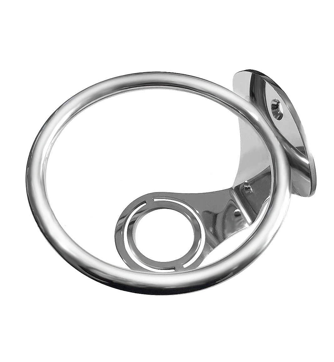 

High Quality Stainless Steel Solid Triple Ring Cup Drink Holder For Boat Yacht RV Truck Hardware