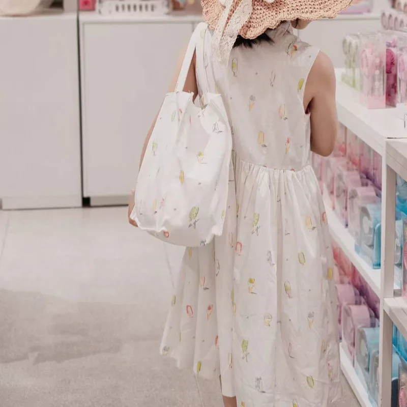 In Stock 2025 Bp Summer Floral Dress Girl Printed Shirts & Skirt Suit Toddler Girls Clothes Birthday Party Dress