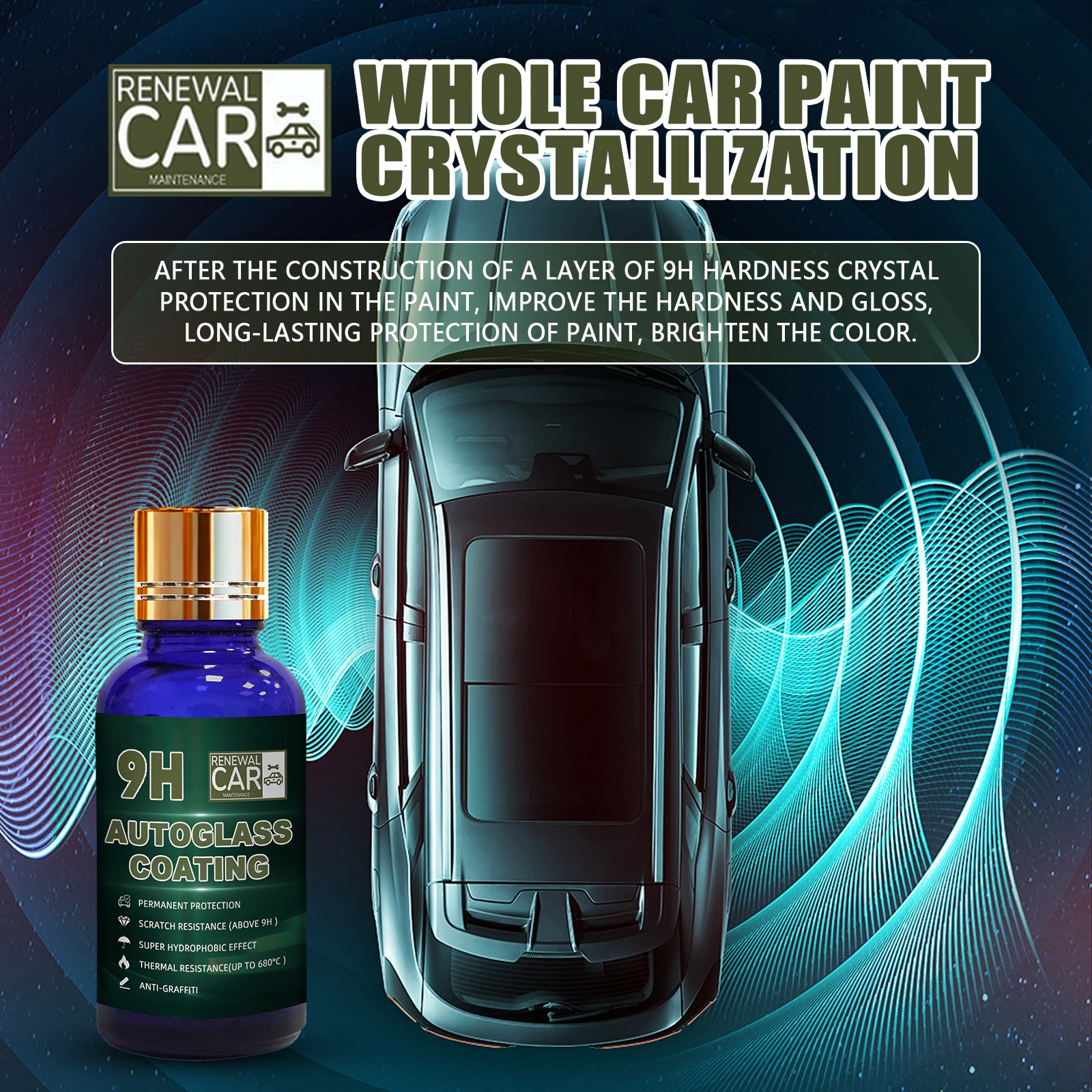 Nano Ceramics Car Coating Kit - Car Ceramic Coating Kit 9H review and price