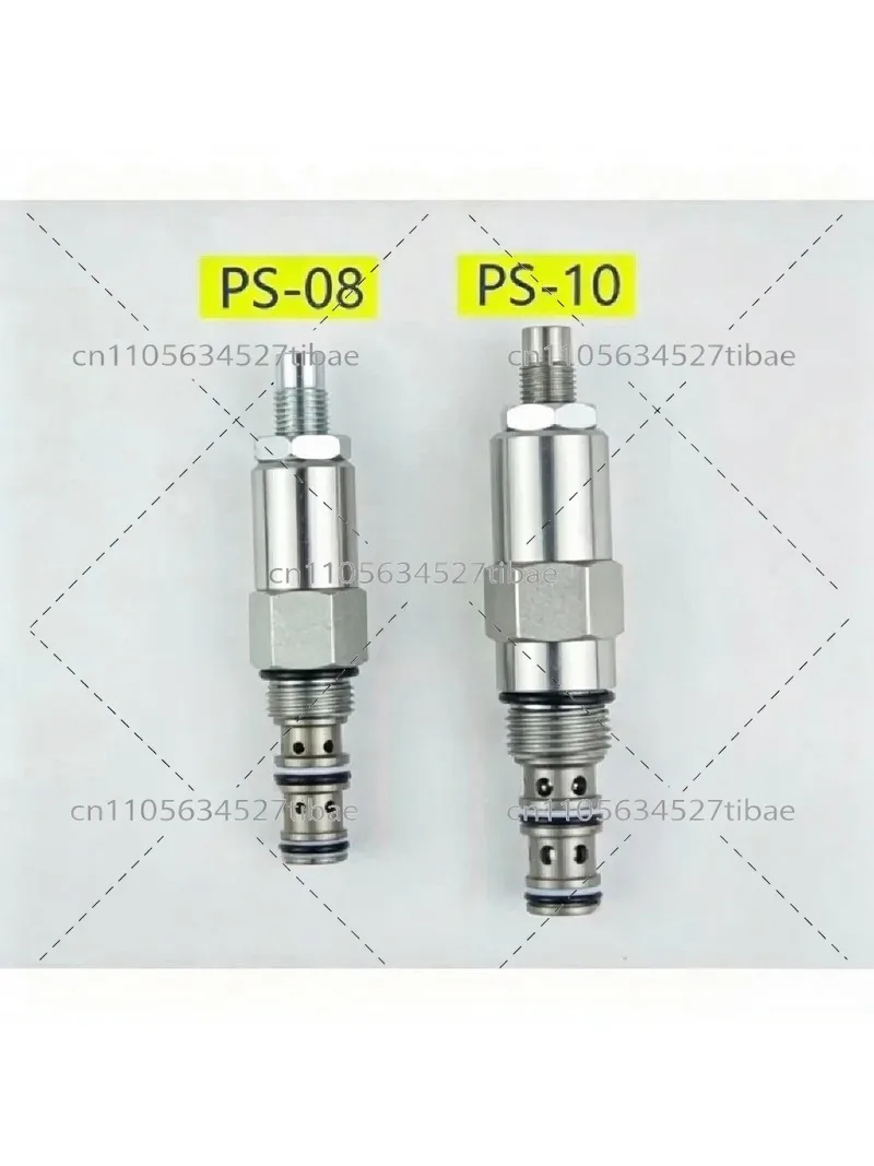 threaded-cartridge-sequence-valve-ps-08-ps-10-internal-pilot-hydraulic-pressure-control
