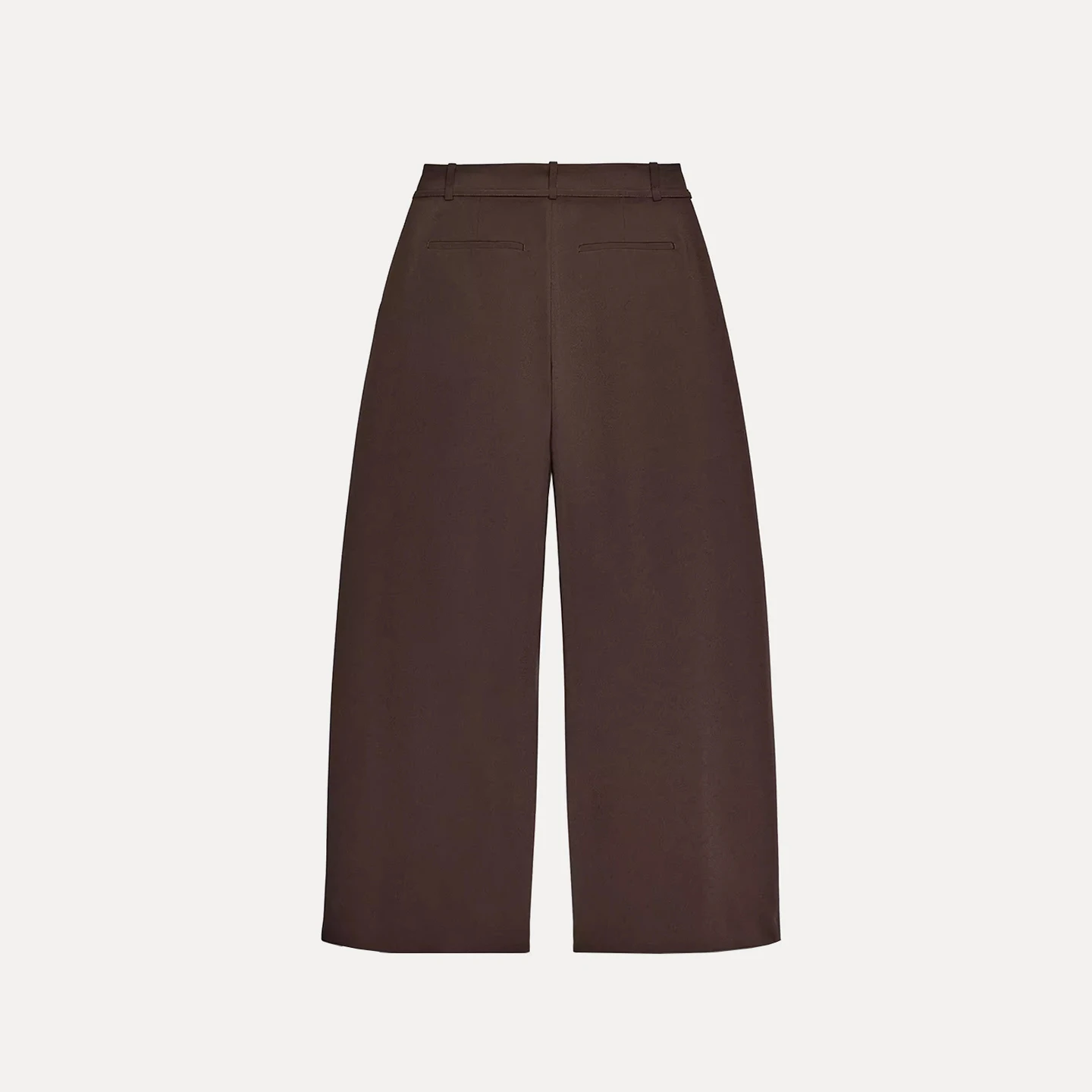 Faionable عالية الخصر ثنيات السراويل النسائية Sle الرجعية بنطال ذو قصة أرجل واسعة خريف 2025 موسم جديد وصول تنوعا بناطيل كاجوال #4