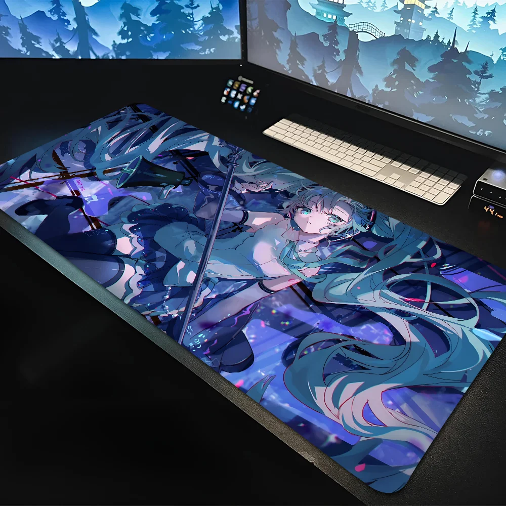 PJSK Project Sekai XXL Large Mousepad Mouse Mat Desk Mat With Pad Gaming Accessories Prime Gaming XXL Keyboard Pad Padding Mat