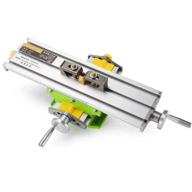 

ALLSOME Bench Drill Vise Worktable Fixture Mini Precision Milling Machine X and Y Adjustment Coordinate Router Table