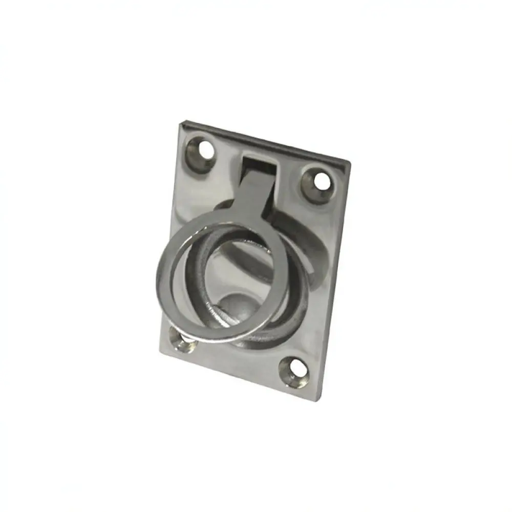 Flush Mount Pull Handle For RV Boat Marine Deck Cabinet Floor Stainless Steel Recessed Lift Access Hardware