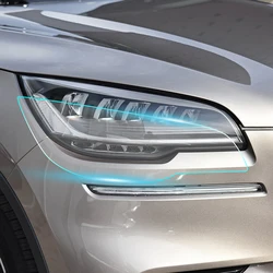 For Lincoln Aviator 2022-2023 Headlight Rearview Film TPU Precut Car Paint Protection PPF Clear Accessories Transparent Sticker