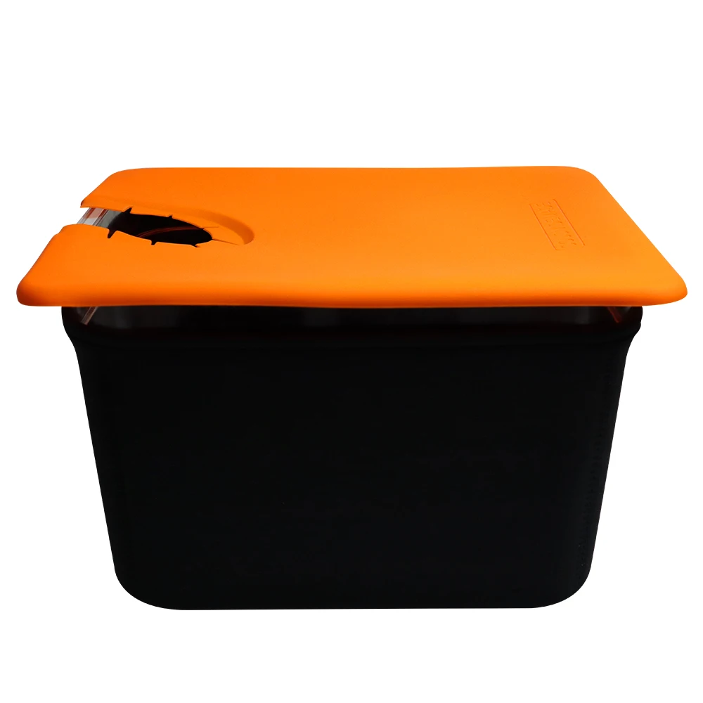 Mutifunctional 11L Sous Vide Container with Foldable Silicone Lid Container Cover Compatible with All Sous Vide Cookers