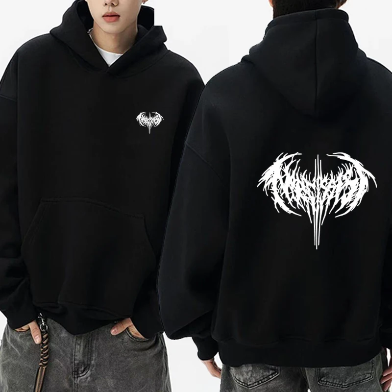 

Rapper Graphic printed Hoodies Men women Hip Hop Fashion Oversized Sweatshirt Streetwear vintage Casual Fleece Pullover Unisex