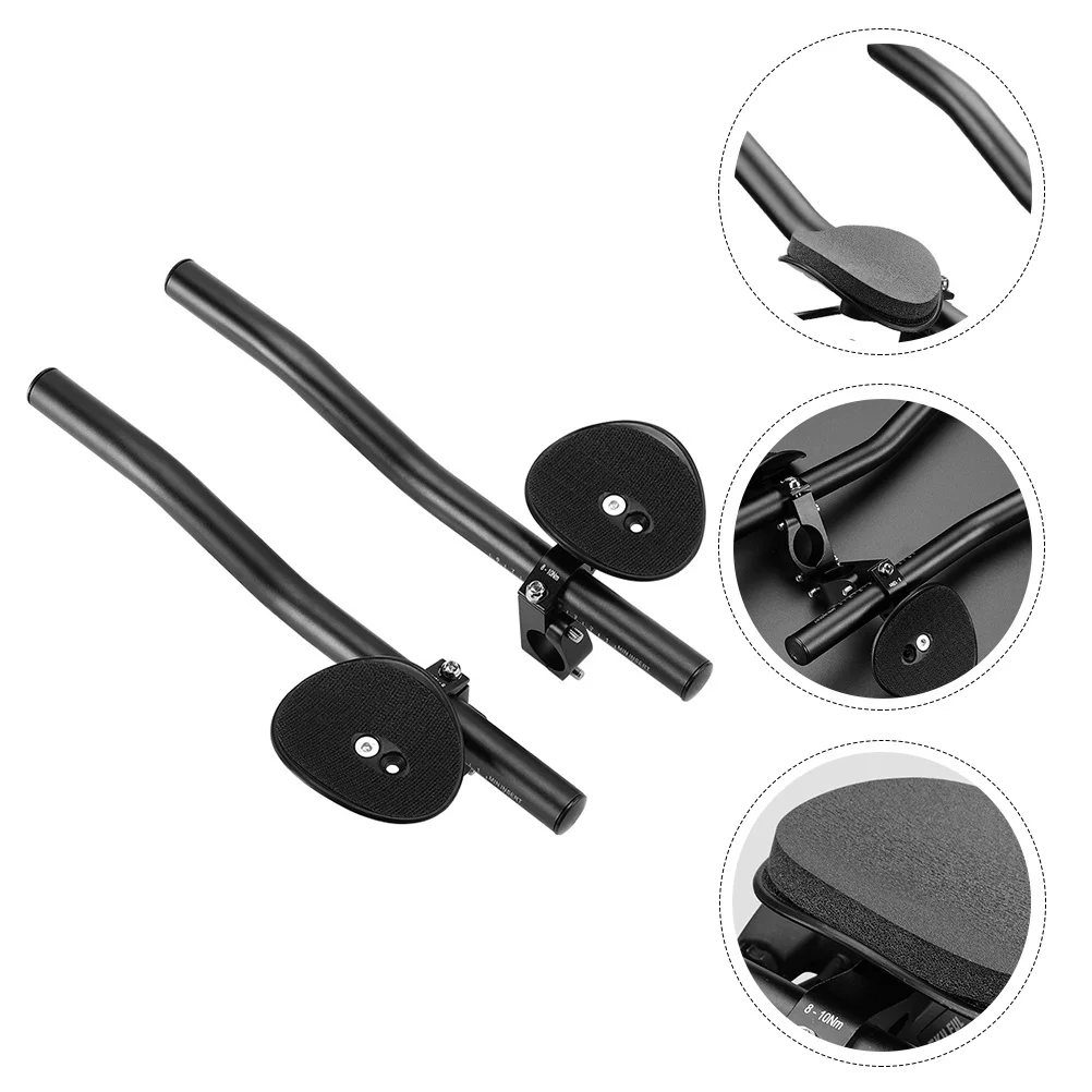 

1Set Matte Bike Front Rest Handle Durable Aluminum Alloy Front Beam Safety Handle for Kids Outdoor Riding Bike Accessories