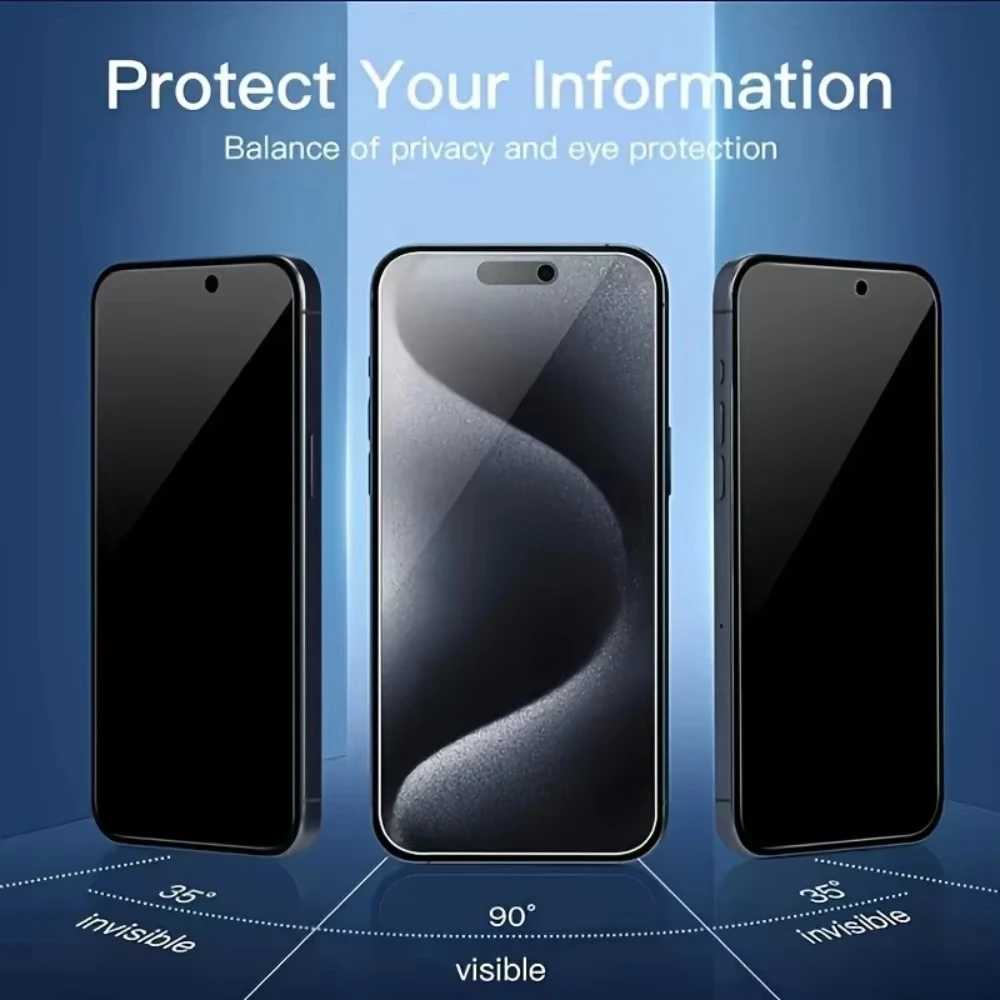 4PCS Privacy Screen Protector For Xiaomi Poco F7 X7 Pro Anti-Spy Glass F6 F5 X4 M6 M4 M3 M7 C75 C65 M5S