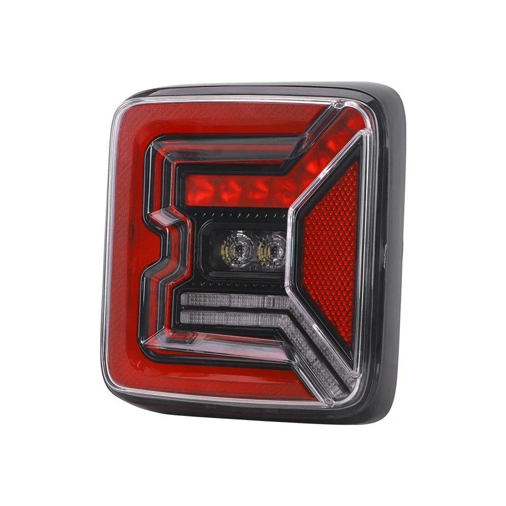 Newest product  Bat shaped tai light high intensity led chip rear  light for jeep Wrangler JLcustom