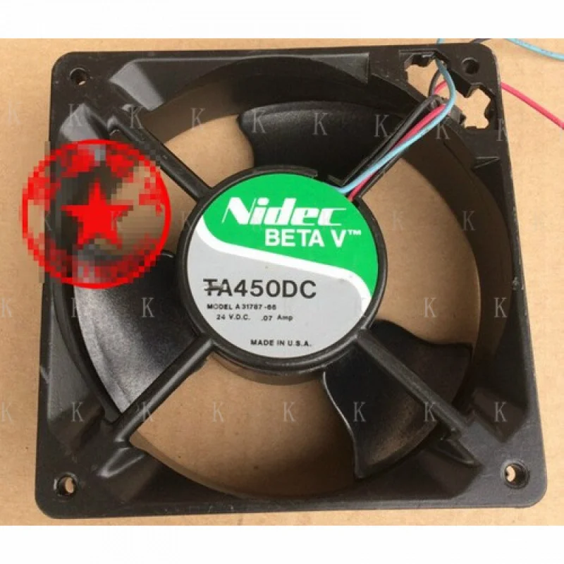 

C 1pcs FOR NIDEC TA450DC A31787-55 24VDC .07Amp Fan
