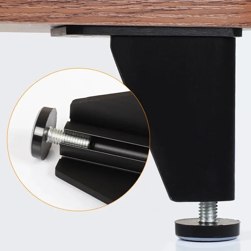 10Pcs Round Thread Levelers M6/M8 Adjustable Screws Leveler  Furniture Glide Feet Pads Table Cabinet Sofa Foot Protective Mat view 5