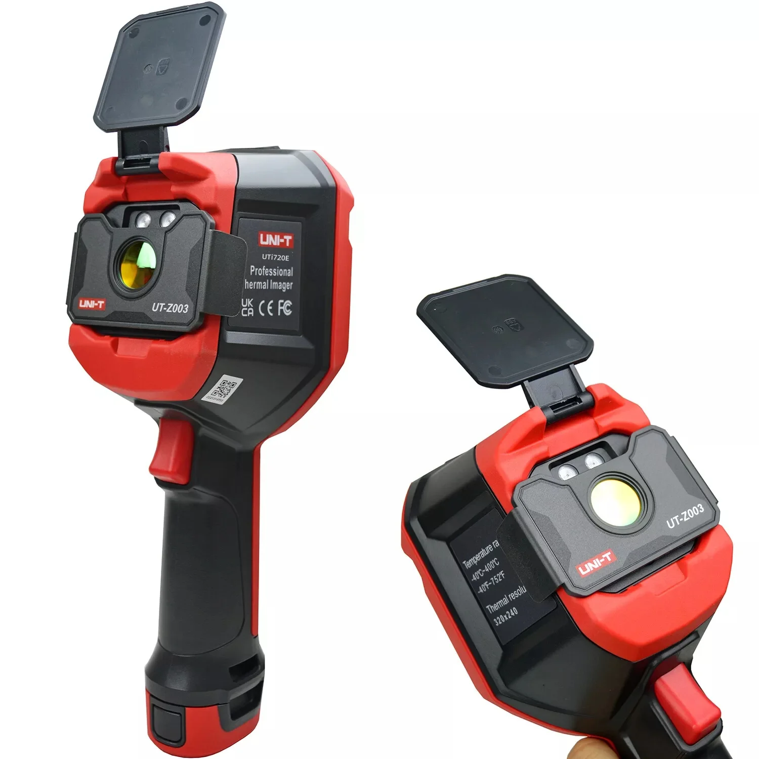 UNI-T UTi720E Professional Thermal Imager with UT-Z003 Macro Lens 256x192 25Hz WiFi Infrared Camera for PCB Repair HVAC Floor He