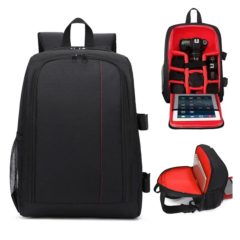 Kamera tasche Digital linse Outdoor-Fotografie Rucksack leichter wasserdichter Stoff große Kapazität Multi-Fun