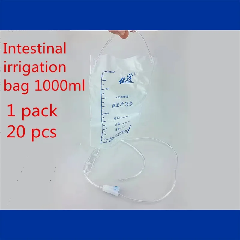 

20pcs Disposable Medical Enema Bag sterile irrigation bag intestinal washing bag home healthy care Intestinal irrigation bag