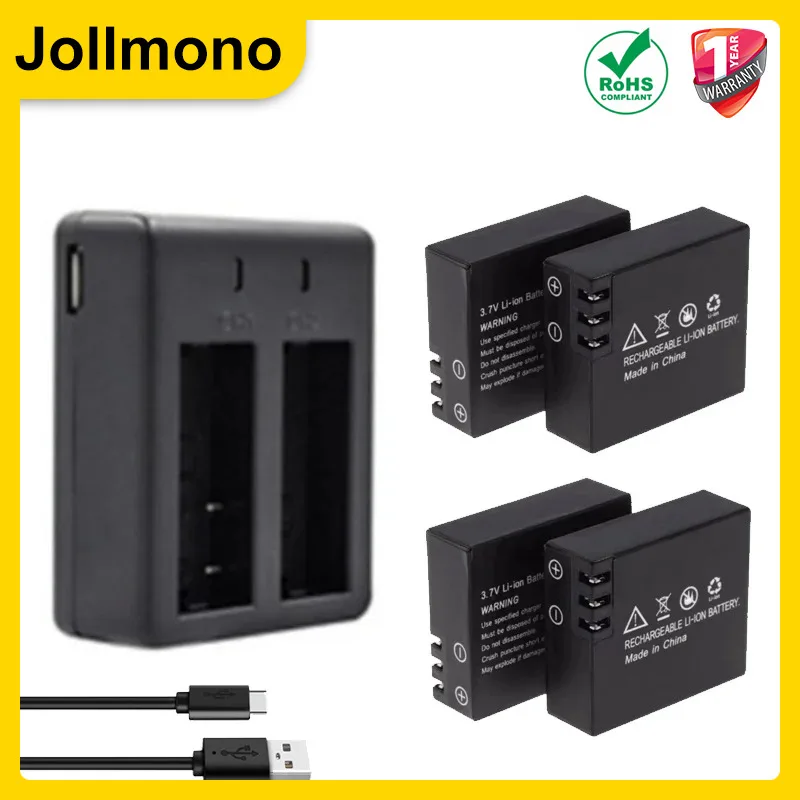 FOR SJCAM SJ4000  Rechargeable Sports Action Camera Battery for SJ5000 SJ6000 for SJCAM Sport DV Camera Bateria