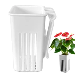 Plant Holder For Fish Tank Multifunctional Aquatic Planter Pot Top Hangable Fish Tank Plant Pot Aquarium Planter Cup For Water