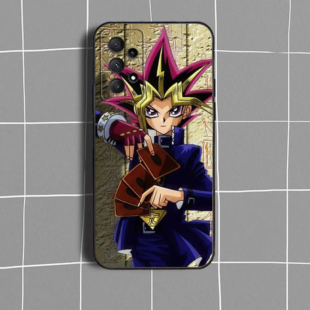 حافظة هاتف Y-Yu-Gi-Oh G-GX لهاتف سامسونج جالاكسي A 91,80,73,72,71,53,52,51,22,5G غطاء أسود ناعم مقاوم للصدمات #4