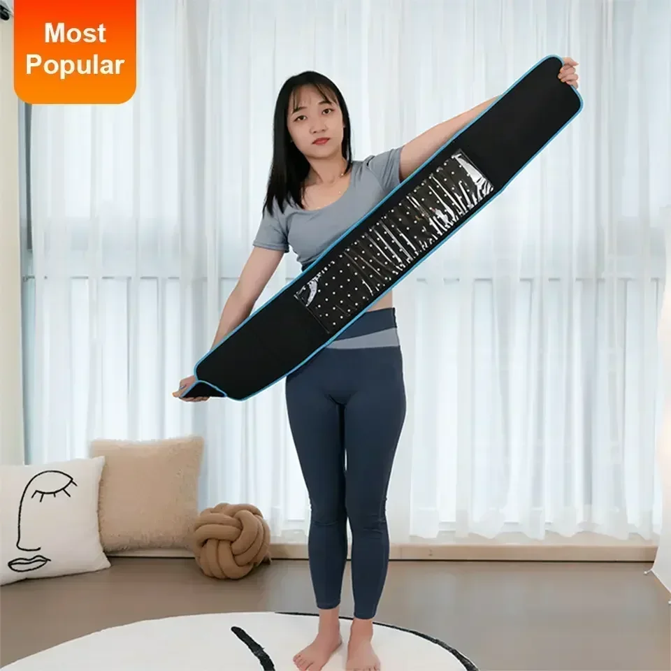 Hot SalesHot Selling Body Pain Relief Red Light Belt Led Red Light Therapy Device 660nm 850nm Infrared Red Light Therapy Belt Wr