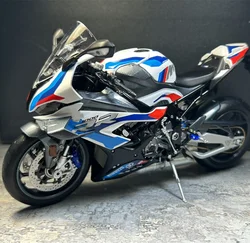 1/9 M1000RR S1000RR Alloy Racing Motorcycle Simulation Metal Street Sports Motorcycle Model With Light Collection Kids Toys Gift