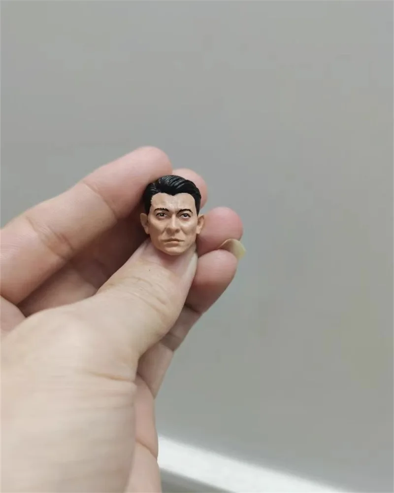 1/12 Male Soldier Andy Lau Head Carving Sculpture Model Toy Accessories Fit 6'' Action Figure Body In Stock