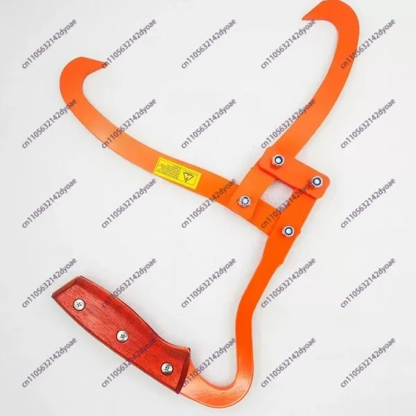 Log Tongs Logging Skidding Tongs Non-Slip Grip for Log Lifting Handling Dragging Carrying Woodworking Tools 8 inches