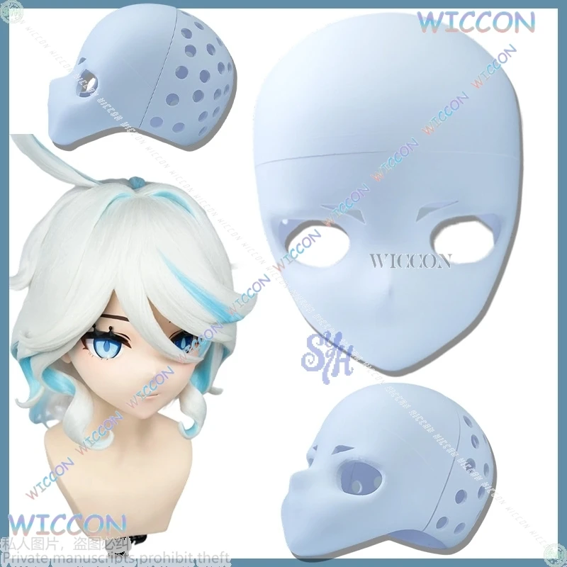 

Ynot/Furina кигуруми игра Genshin Impact косплей костюм пушистый 3D голова полилактической кислоты DIY аксессуары Kig маска Хэллоуин вечерние