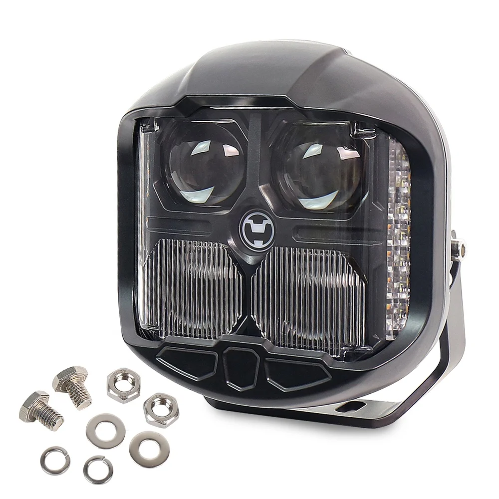 6 Inch Off Road Driving Light Waterproof 65W Truck Flood Beam 6 Inch Led Work Light