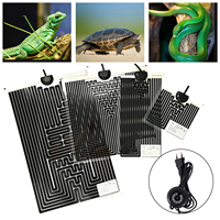 5-45W Reptile Heating Pad For Lizard Turtle Heater Reptiles Warm Adjustable Temperature Controller Mat For Small Fish Tank 1Pc