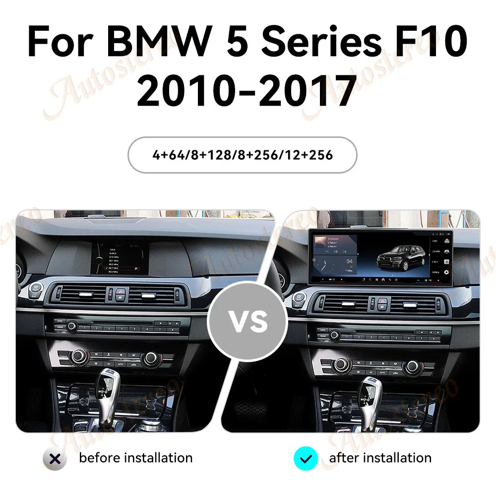 الترا ID9 المزدوج BT Carplay أندرويد 14 سيارة لتحديد المواقع والملاحة لسيارات BMW 5 F10 F11 F18 M5 2009-2017 رئيس مشغل وسائط متعددة راديو السيارة #2